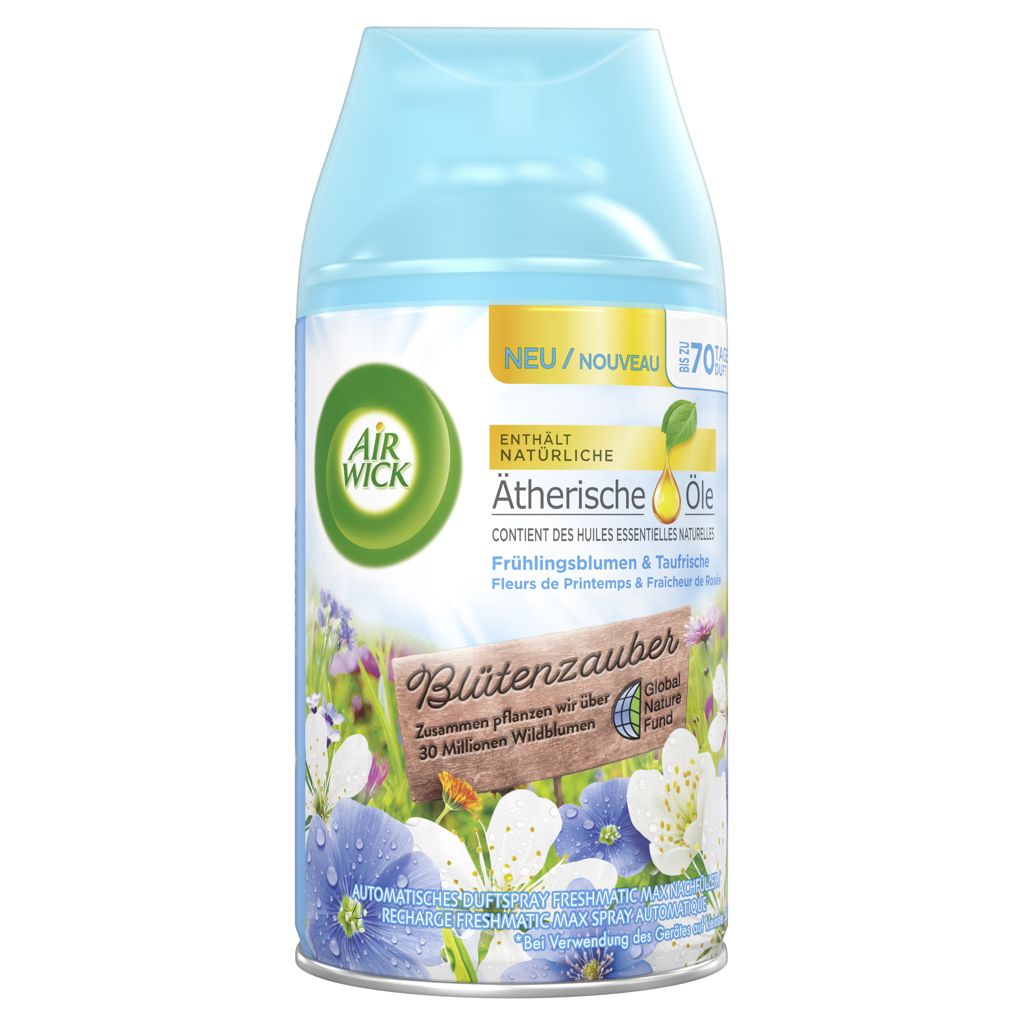 Air Wick Freshmatic Max Nachfüller Frühlingsblumen & Taufrische